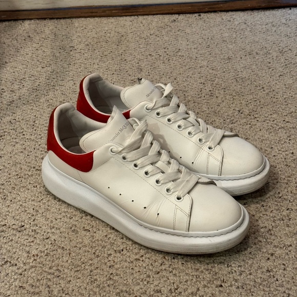 Alexander McQueen Sneaker white mens size 44 - Picture 2 of 5